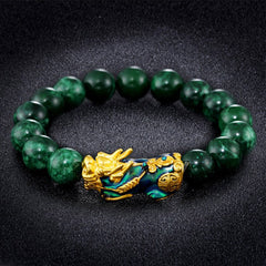 Rest Nest FengShui PiXiu Jade Protection Bracelet