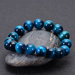 Rest Nest Blue Tiger Eye Protection Bracelet