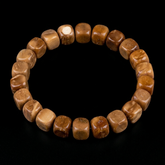 Hexagonal Kuk Bodhi Bracelet – Handcrafted 8mm Bodhi Seed Bracelet