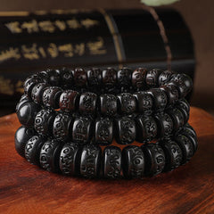 Rest Nest Tibetan Lightning Strike Wood Protection Bracelet