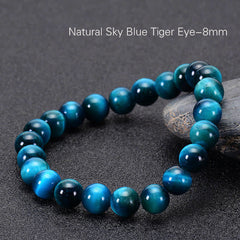 Rest Nest Blue Tiger Eye Protection Bracelet