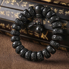 Rest Nest Tibetan Lightning Strike Wood Protection Bracelet