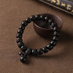 Rest Nest Tibetan Lightning Strike Wood Protection Bracelet