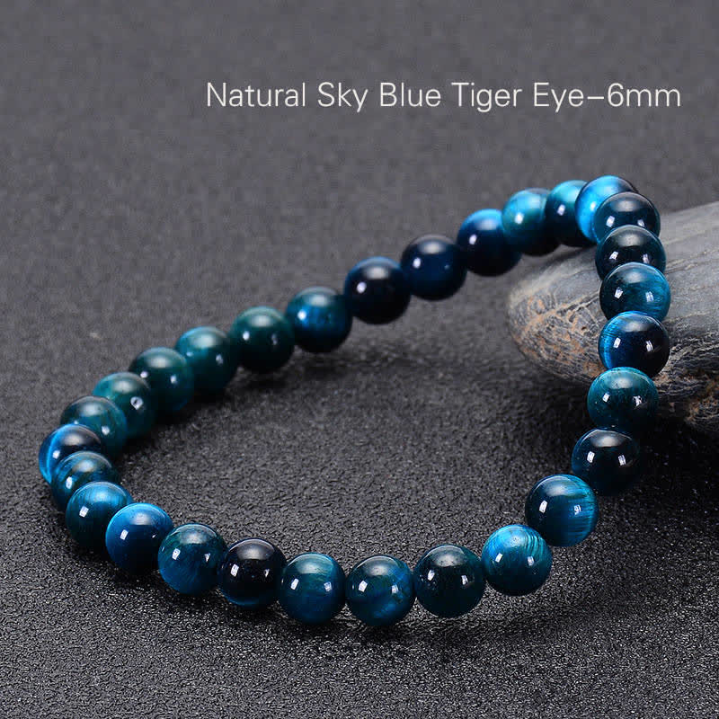 Rest Nest Blue Tiger Eye Protection Bracelet