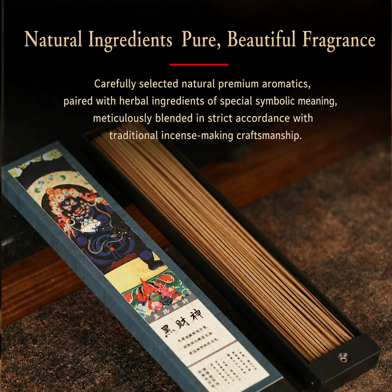 Natural Herbal Incense Sticks – ShaolinMart Handmade Botanical Fragrance