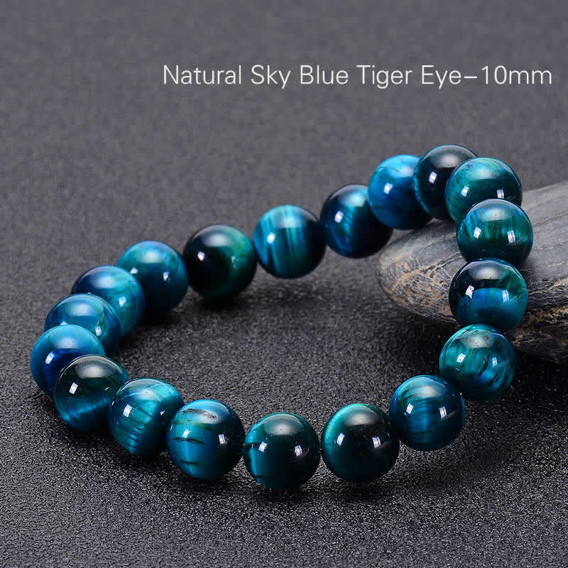 Rest Nest Blue Tiger Eye Protection Bracelet