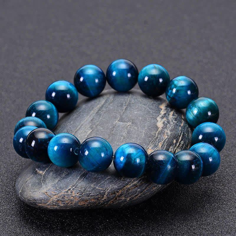 Rest Nest Blue Tiger Eye Protection Bracelet
