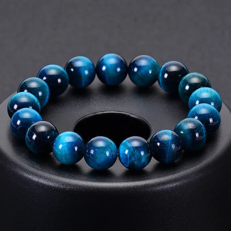Rest Nest Blue Tiger Eye Protection Bracelet