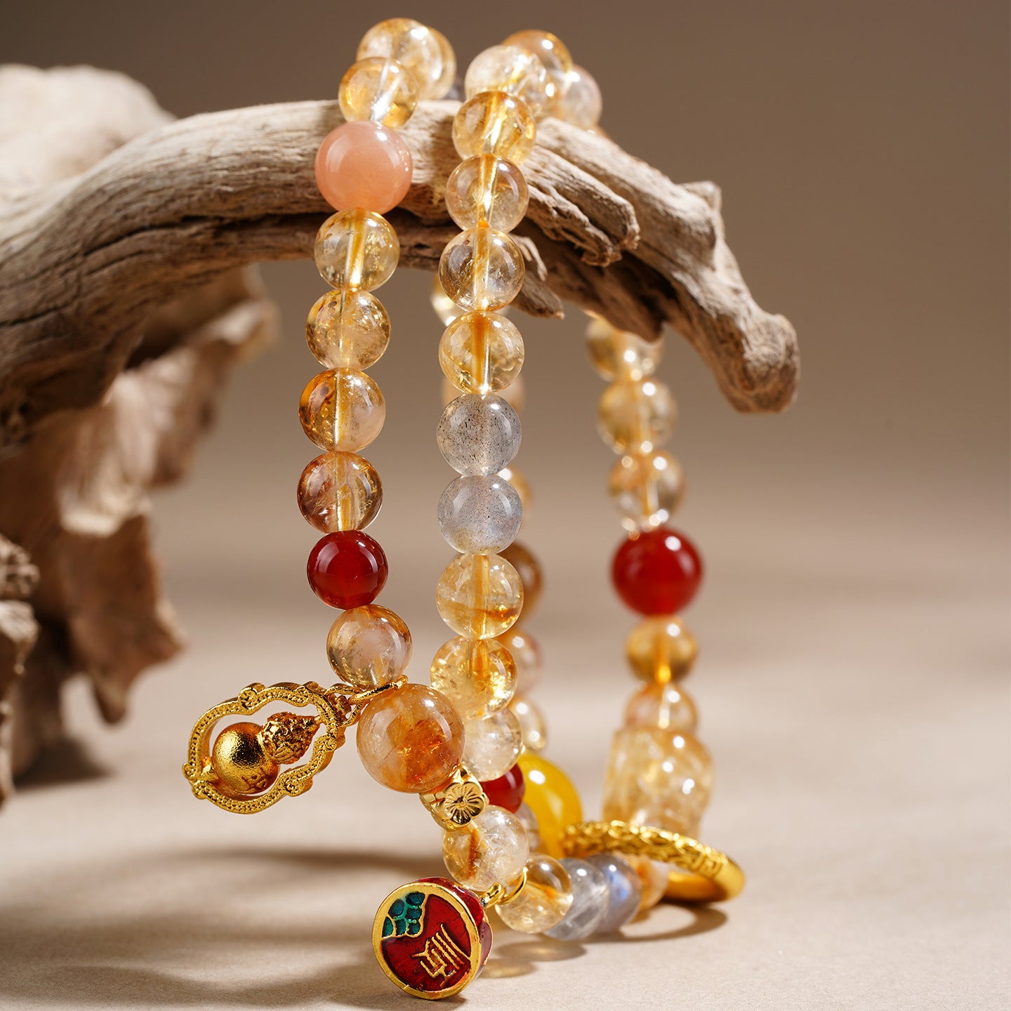 Genuine Natural Crystal Pixiu Guardian Bracelet | Certified Authentic | Shaolin-Infused Prosperity & Protection
