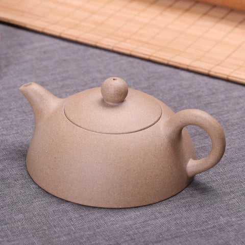 Dengfeng kiln Maifanshi stone ladypot mandarin duck pot set, one pot and four cups of health tea set can be customized and hand-painted
