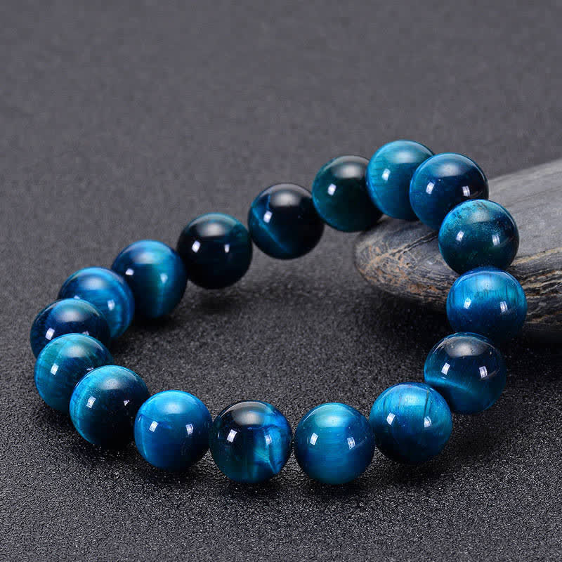Rest Nest Blue Tiger Eye Protection Bracelet