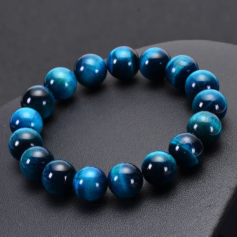 Rest Nest Blue Tiger Eye Protection Bracelet