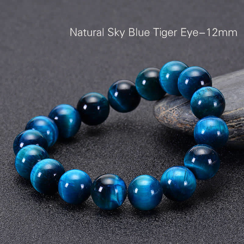 Rest Nest Blue Tiger Eye Protection Bracelet